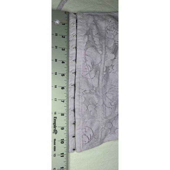 Wild Fable Corset Top Womens M Lace Floral Adjustable Straps Lilac Fairy Sexy - Picture 15 of 15